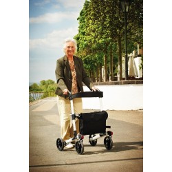 Cadru ajutator pentru mers cu roti pliabil (rolator) exterior Premium Ridder pentru seniori (Sustine Maxim 136 kg) A0300100 cod 38120