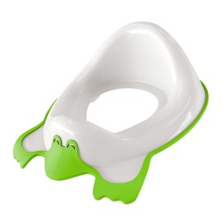 Reductor WC copii Sanit-Plast, verde, antiderapant, sustine maxim 150Kg, Cod A41AZ