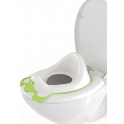 Reductor WC copii Sanit-Plast, verde, antiderapant, sustine maxim 150Kg, Cod A41AZ