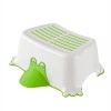 Scaun baie tip treapta copii, verde, antiderapant, sustine maxim 150Kg, Sanit-Plast