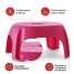 Scaun baie tip treapta copii/adulti, roz, antiderapant, sustine maxim 100Kg, A1102613, Ridder, Fun