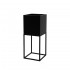 Suport ghiveci flori Lorient S, negru, metal, 19x19x47 cm   223,90 lei 