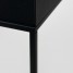 Suport ghiveci flori Lorient S, negru, metal, 19x19x47 cm, cod 111001