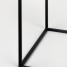 Suport ghiveci flori Lorient L, negru, metal, 19x19x87 cm, cod 111003