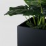 Suport ghiveci flori Lorient L, negru, metal, 19x19x87 cm, cod 111003