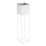 Suport ghiveci flori Lorient L, alb, metal, 19x19x87 cm, cod 111012