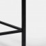 Suport ghiveci flori Dijon M, negru, metal, 23x25 cm, cod 111019
