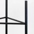 Suport ghiveci flori Dijon M, negru, metal, 23x25 cm, cod 111019