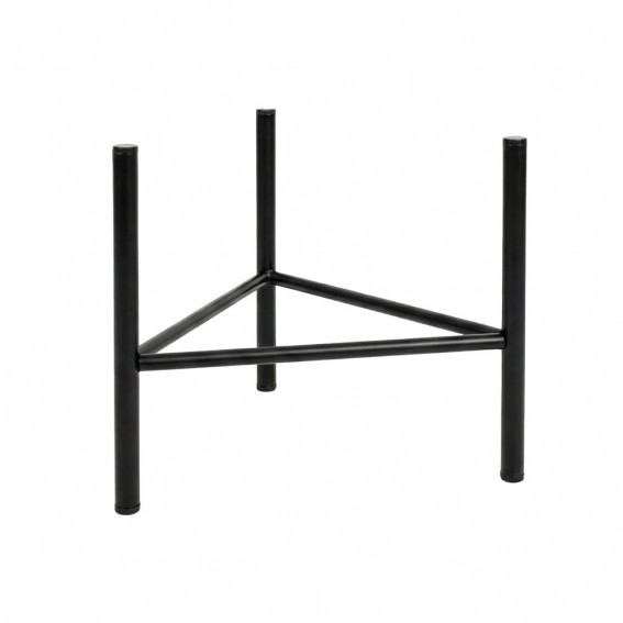 Suport ghiveci flori Dijon L, negru, metal, 27x25 cm, cod 111020