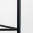 Suport ghiveci flori Dijon L, negru, metal, 27x25 cm, cod 111020
