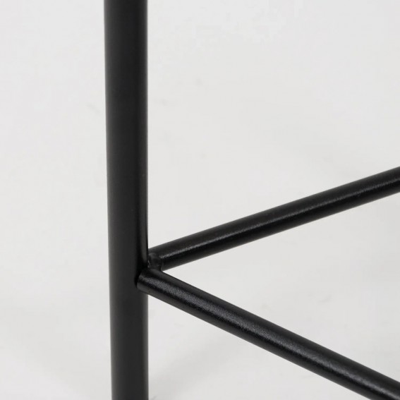 Suport ghiveci flori Dijon L, negru, metal, 27x25 cm, cod 111020