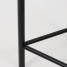 Suport ghiveci flori Dijon L, negru, metal, 27x25 cm, cod 111020