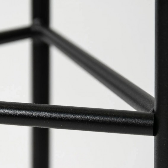 Suport ghiveci flori Dijon L, negru, metal, 27x25 cm, cod 111020