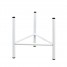 Suport ghiveci flori Dijon M, alb, metal, 23x25 cm, cod 111022