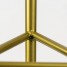 Suport ghiveci flori Dijon M, auriu, metal, 23x25 cm, cod 111025
