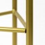 Suport ghiveci flori Dijon M, auriu, metal, 23x25 cm, cod 111025