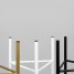 Suport ghiveci flori Lizio M, alb, metal, 23x60 cm, cod 111029