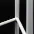 Suport ghiveci flori Lizio L, alb, metal, 27x60 cm, cod 111030