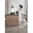 Tapet rezistent la apa, baie / bucatarie, lemn, maro/gri, 67.5cmx4m, Ceramics, Shabby Wood, d-c-Fix