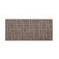 Covoras universal, 50x115cm, model forme geometrice, bej, Narciso