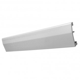 Plinta duropolimer decorativa, alba, 14x70mm, 2 ml/buc, Decosa SK70