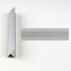 Profile aluminiu tip T 3293, argintii, latime 14mmx270cm, set 5 buc, cod 42134